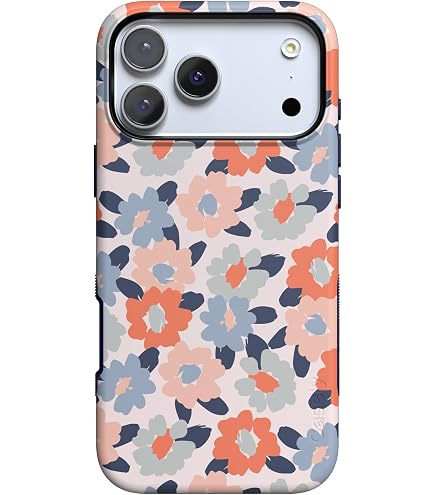 Amazon.com: Casely iPhone 17 Pro Case | Poppy Meadows | Pastel