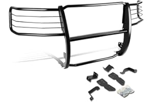 DNA Motoring GRILL-G-014-BK Front Bumper Brush Grille Guard,Black