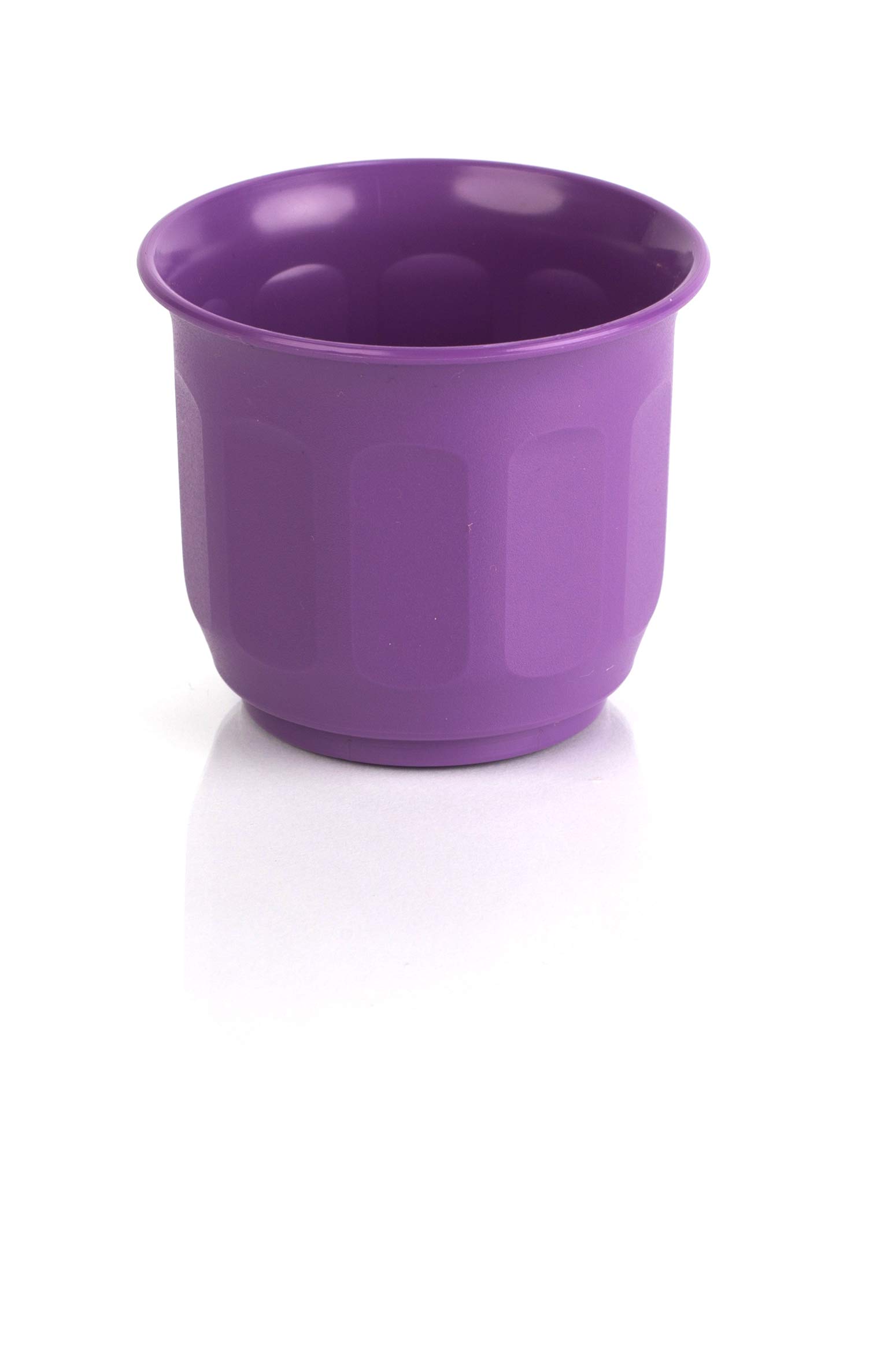 Kimmel Planter Mini Flower Pot Plant Pot Diameter 6.5 cm for Very Small Flower Pots Purple — image 1