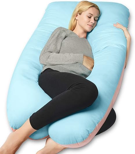 QUEEN ROSE 60in Pregnancy Pillow with 