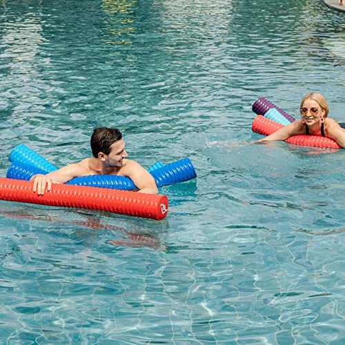 IMMERSA Jumbo Swimming Pool Noodles, Premium Soft Foam Noodles for