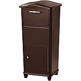 Architectural Mailboxes 6900RZ Elephantrunk Parcel Drop Box, Extra Large, Rubbed Bronze