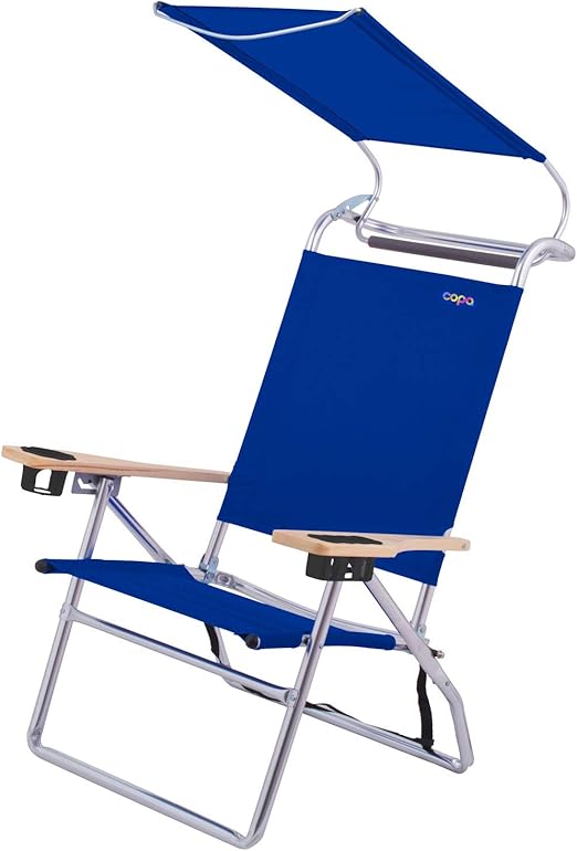copa beach chair with canopy