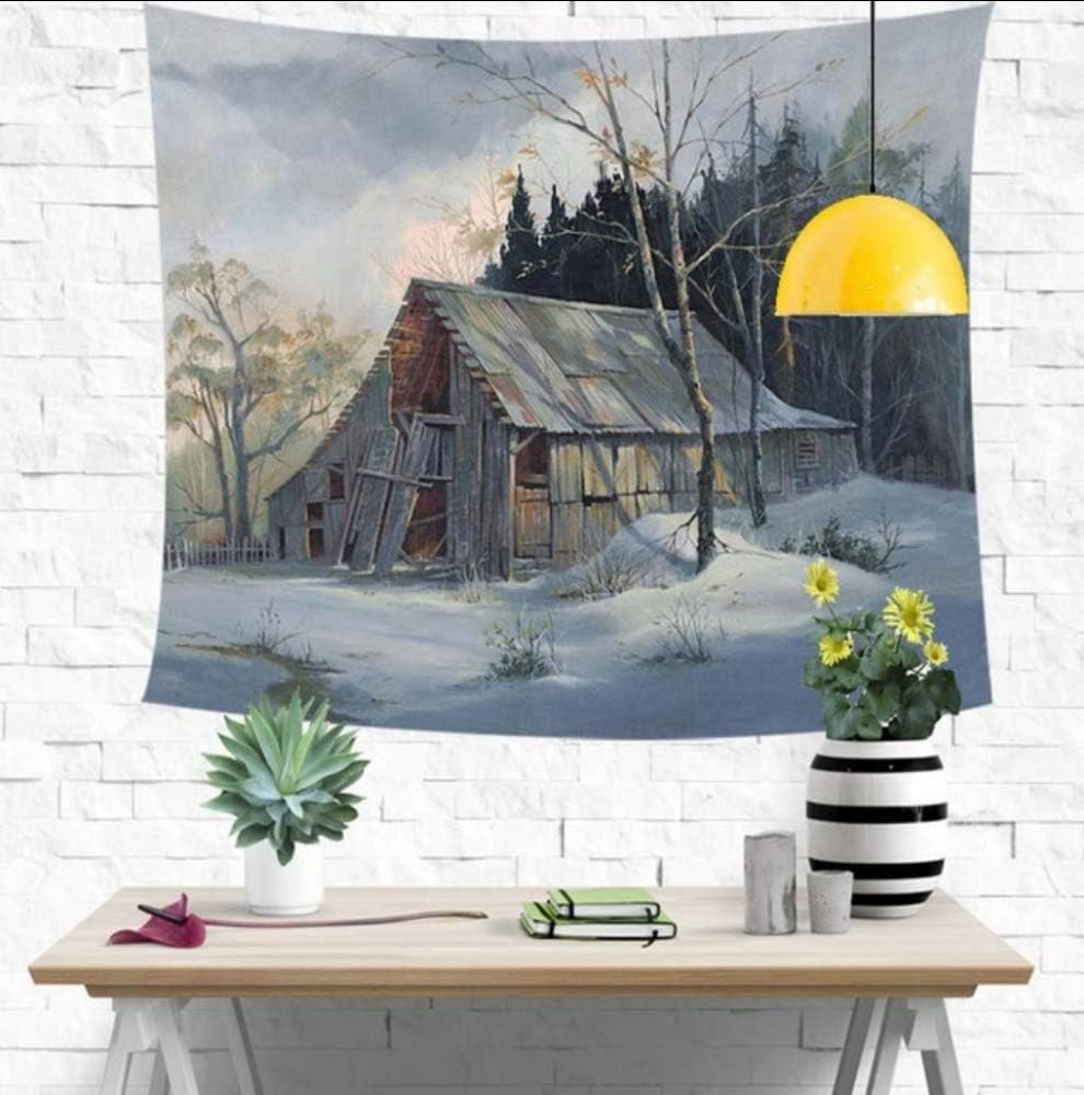 Amazon Com Huanxidp Tapestries Shabby Country Impreso Pared Tapiz