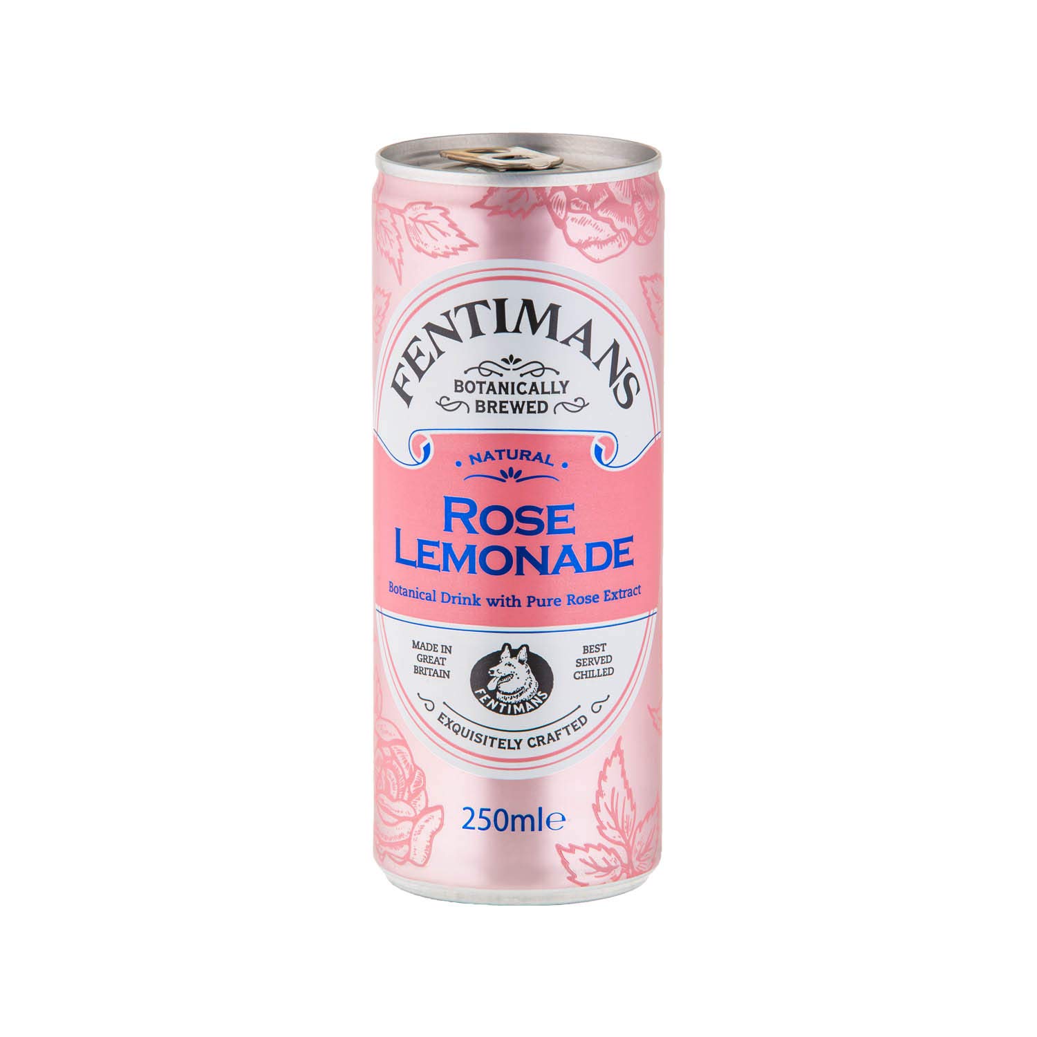 Fentimans Rose Lemonade Drink Can, 250 ml (Pack of 24) Buy Online in