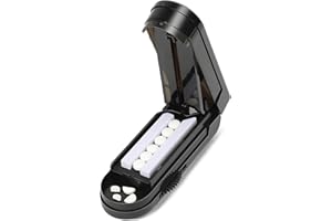 NINEMAX Pill Cutter Splitter for Small or Tiny Pills, Professional Medicine Slicer with Centering Device, Equal Split Multipl