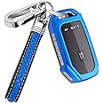 TPU Car Key Case Protector Remote Smart Cover Fob Case with Chain for Kia Soul(2020-2023) Forte(2019-2023) Telluride(2020-2023) K5Seltos(2021-2023) NIRO Sportage Sorento