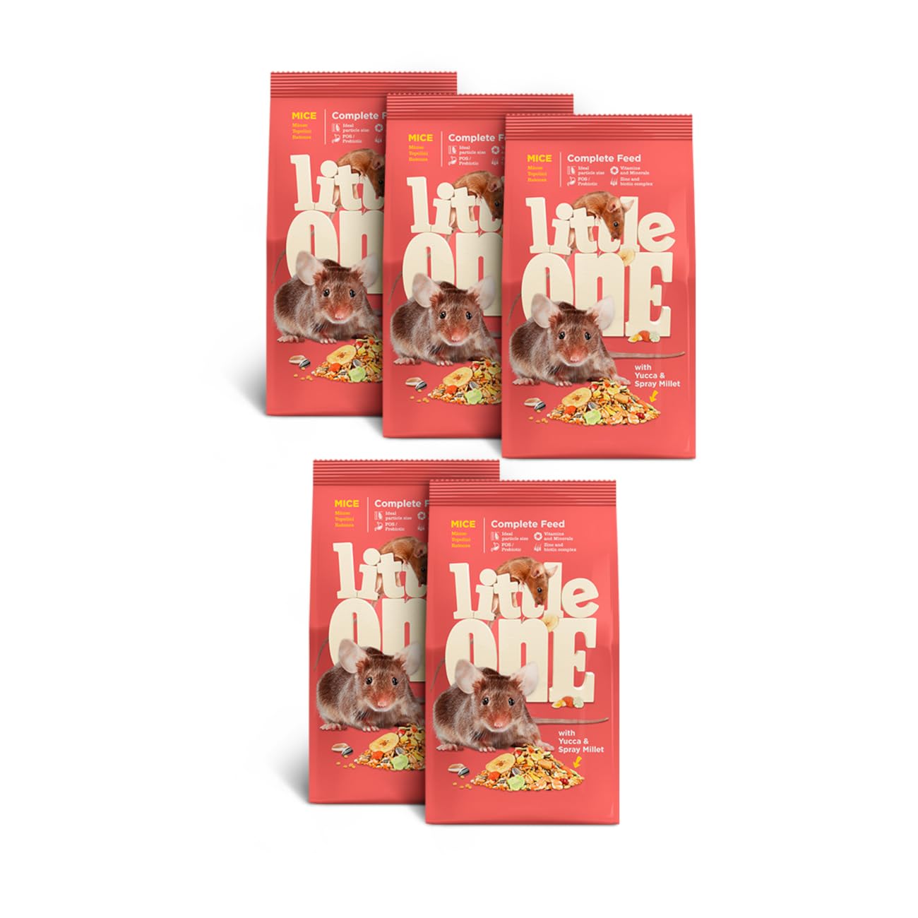 Little One Complete Food for Mice 5 x 400 g