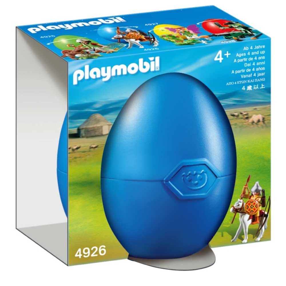Playmobil Gift Egg Mongolian Warrior On Horse