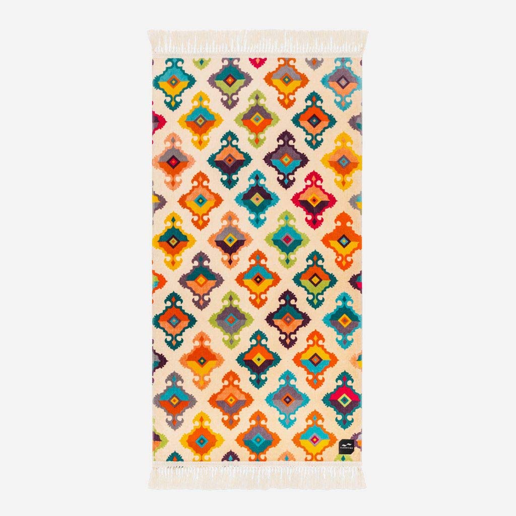 Slowtide Itari Beach Towel - Multi - For all bodies of water - Reactive dye that helps prevent fading