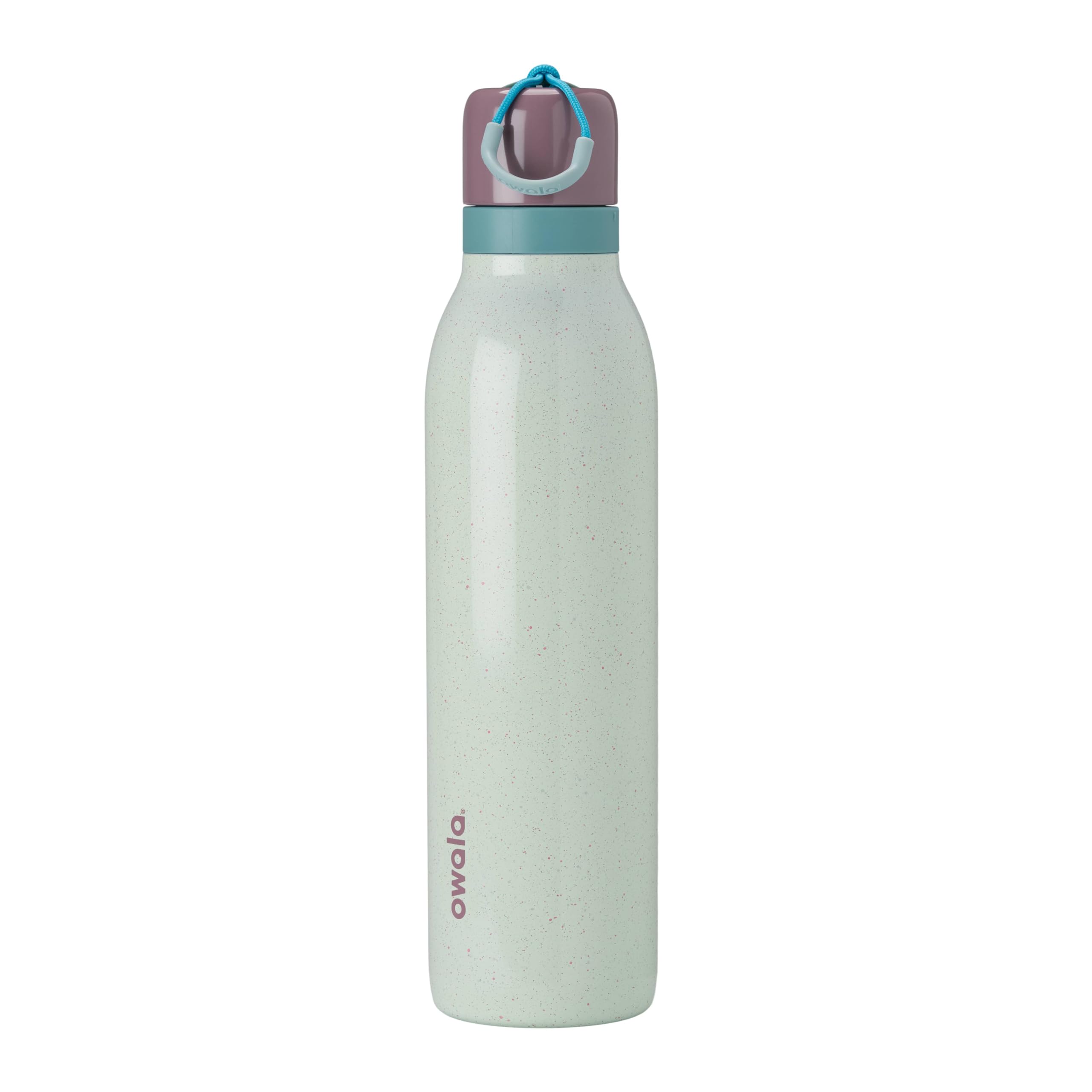 Photo 1 of Owala FreeSip Twist Insulated Stainless Steel Water Bottle with Straw for Sports and Travel, BPA-Free, 24-oz, Confetti