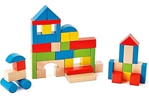 Hape - Early Explorer - Maple Wood Building Blocks