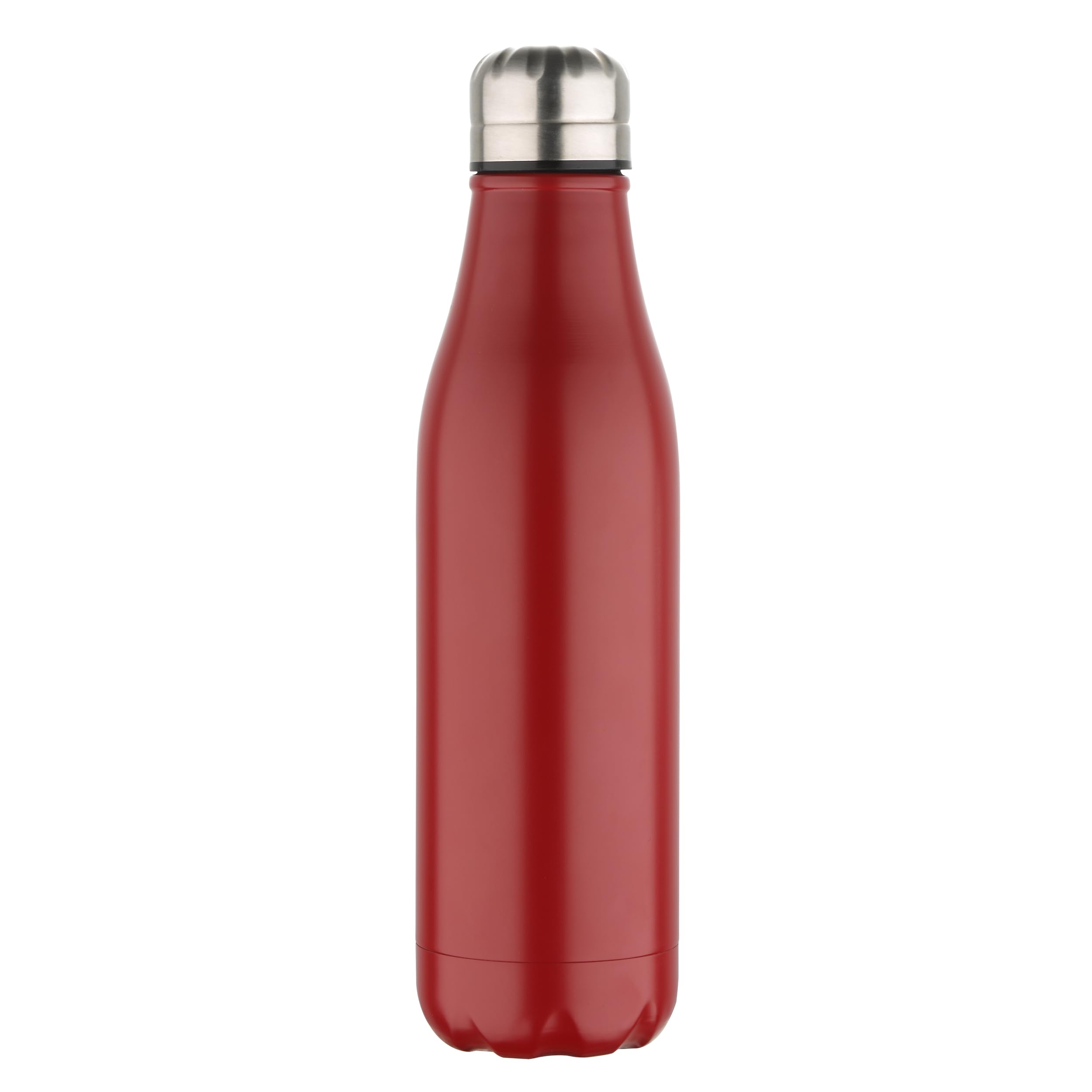BERGNER Thermo Cola Bottle 500 ml Stainless Steel Pink Walking Anywhere, 500 ml