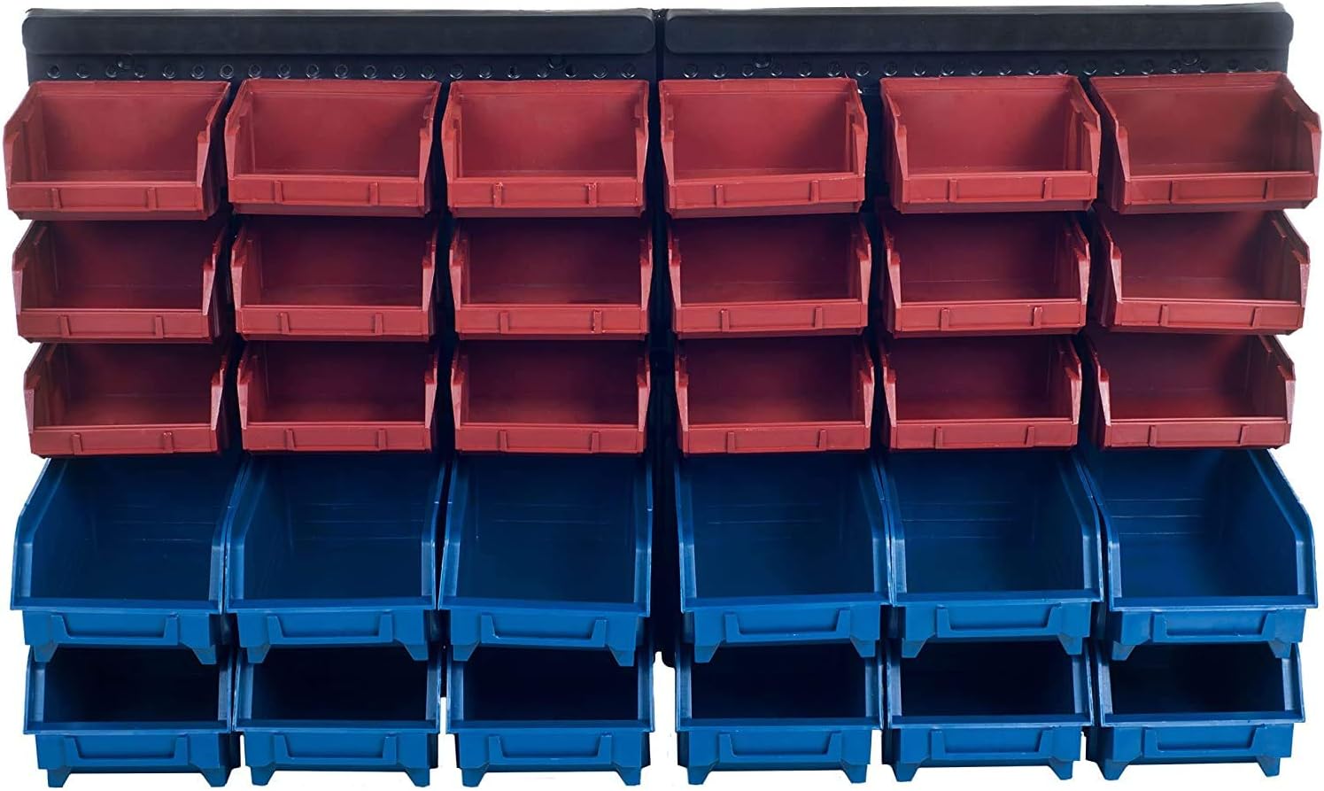 Storage Drawers-30 Compartment Wall Mount Organizer Bins- Easy Access Compartments for Hardware, Nails, Screws, Beads, Jewelry, and More by Stalwart: Home Improvement