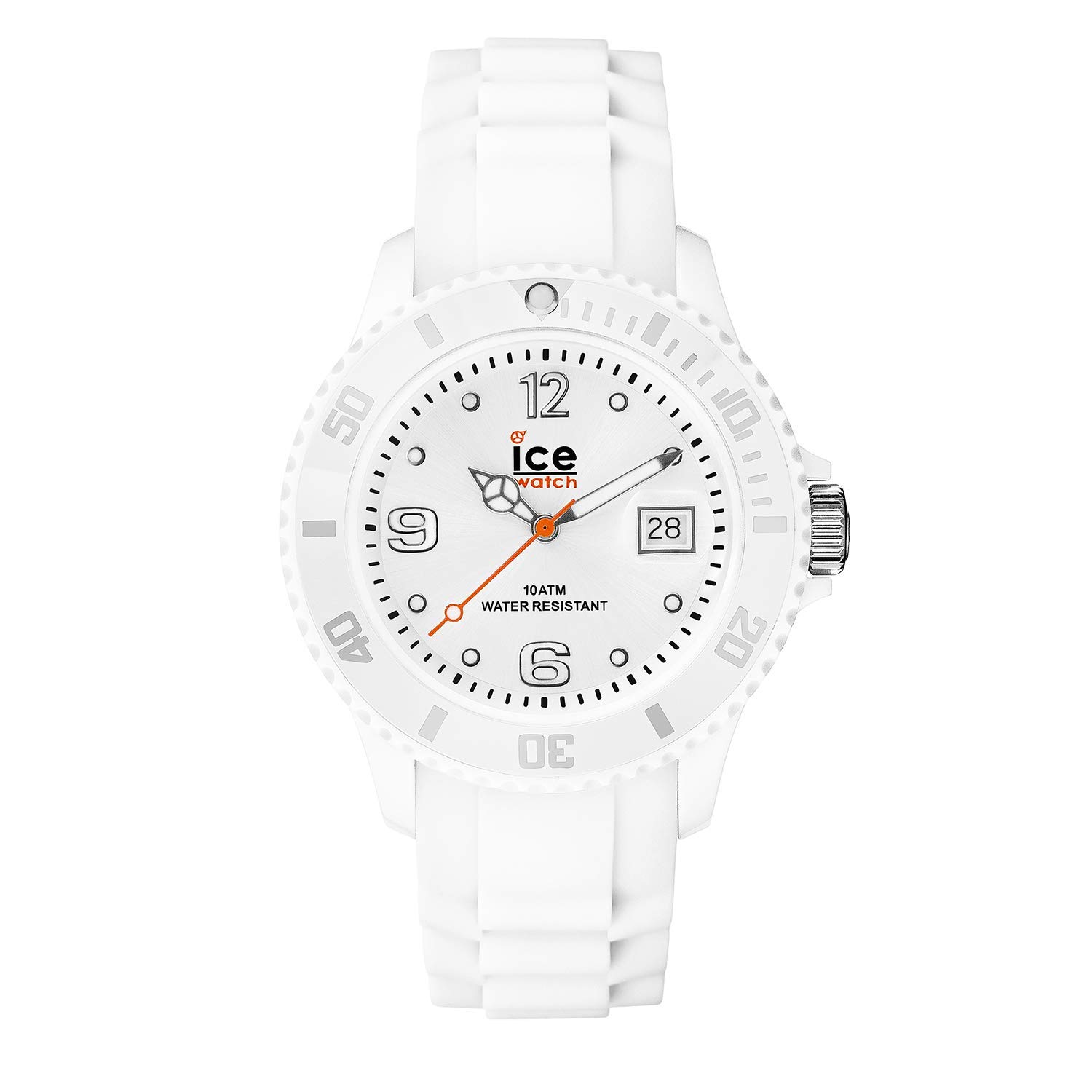 ICE-WATCH - ICE forever White - Men's (Unisex) wristwatch with silicon strap - 000134 (Medium)