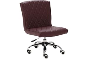 MAYAKOBA Delia Garage Rolling Short Stool (Burgundy), Adjustable Height 14" to 17", Perfect for Garage Mechanic, Home Gardening, Factory Technician Task