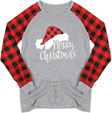 Red christmas dressy tops Outlet