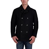 Nautica Men's Classic Double Breasted Peacoat