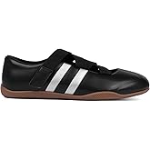 Tigeridea Sneakers for Women Fashion Retro Mary Jane Sneakers Comfortable Business Casual Tennis Shoes Lightweight Slip On Ballet Flats Footwear