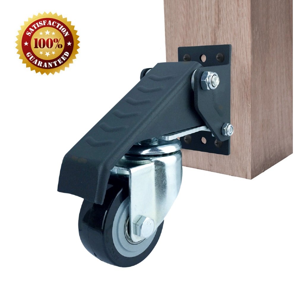 [New Version] ProCaster Workbench Caster Kit Pack of 4 Durable