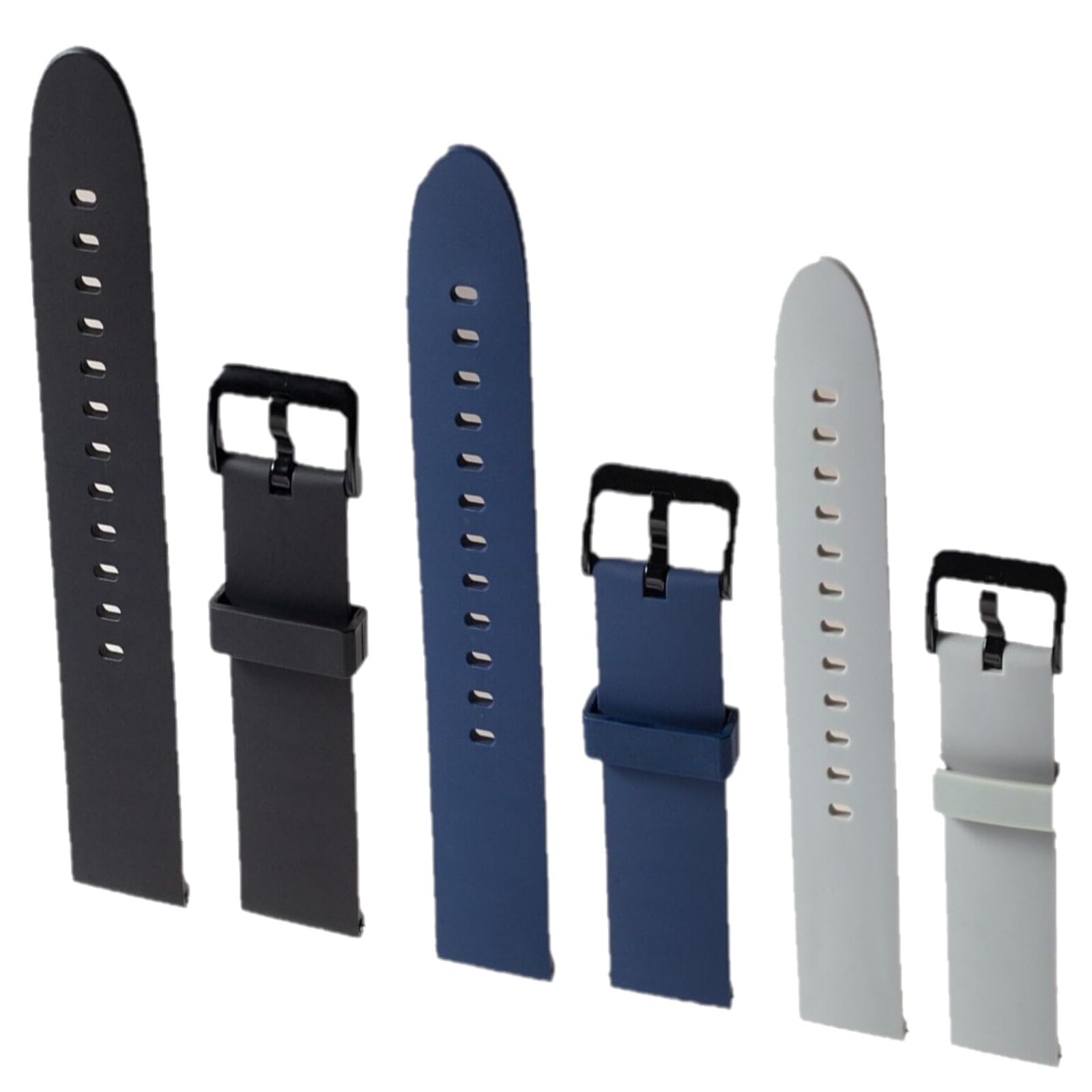 Panda Bobo for Reflex Active Series 18 Silicone Replacement Watch Band Strap (Pack A - 3 Straps)