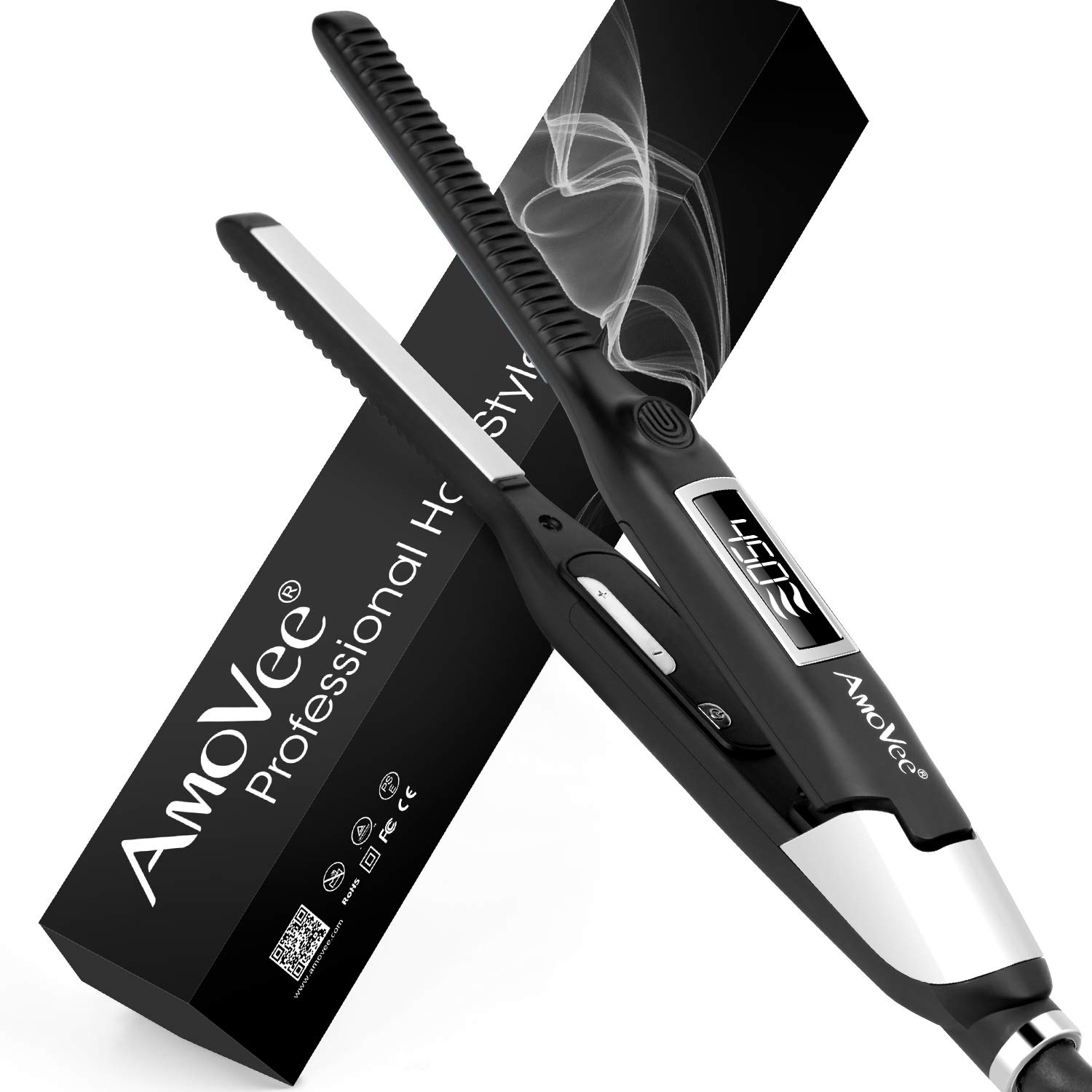 Buy Amovee Amovee Pencil Flat Iron Professional Titanium Ceramic