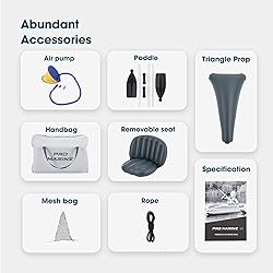 PROMARINE 1 Person Inflatable Kayak Set Blow up