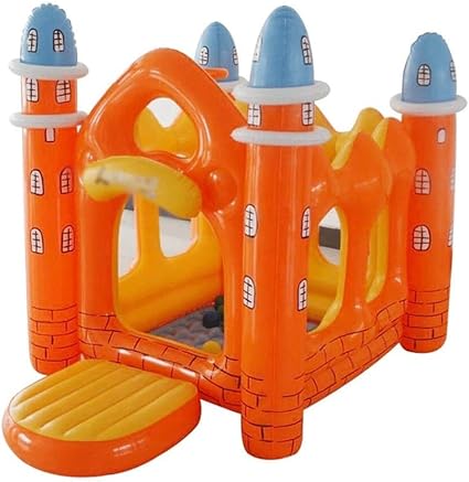 Wzhzj Kids Inflatable Bounce House Castle Cartoon Blow Up Jump Bouncy Houses For Kids Girls Toddlers Indoor Outdoor Inflatable Bouncer House Party Yard Toys Amazon Co Uk Kitchen Home