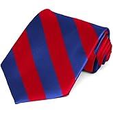 tiemart Men's Striped Tie Standard Length