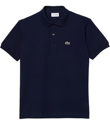 Lacoste Men's Classic Fit L.12.12 Light Piqué Polo Shirt, Black