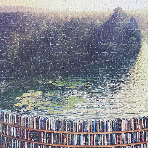 Moruska Puzzles for Adults 1000 Pieces Wooden Jigsaw Puzzle Challenge