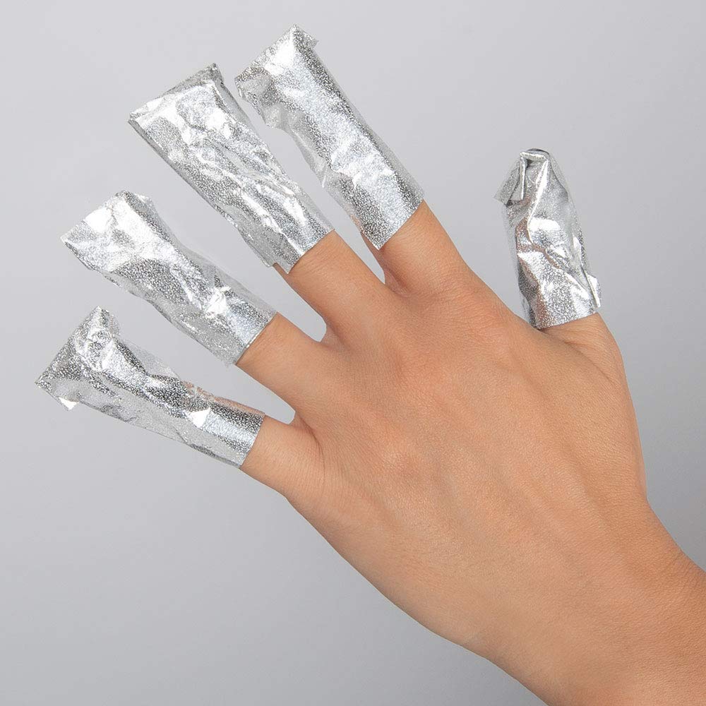 ForPro Professional Collection Expert Embossed Gel Polish Removal Wraps, Pre-Cut with Cotton Pad, Remove Gel Polish, Acrylics, & Nail Art, 4" L x 2.9" W, 500-Count - Image 6