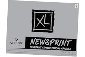 Canson Biggie Newsprint Pad - 18 x 24 Inches - 100 Sheet Pad