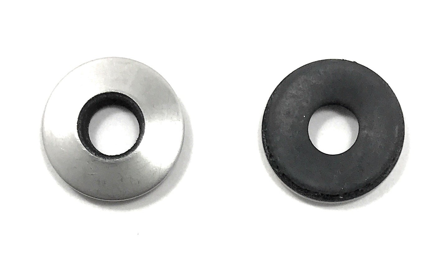 Stainless Steel Neoprene EPDM Washers 5/16 ID x 3/4 OD (100 Pcs) 188