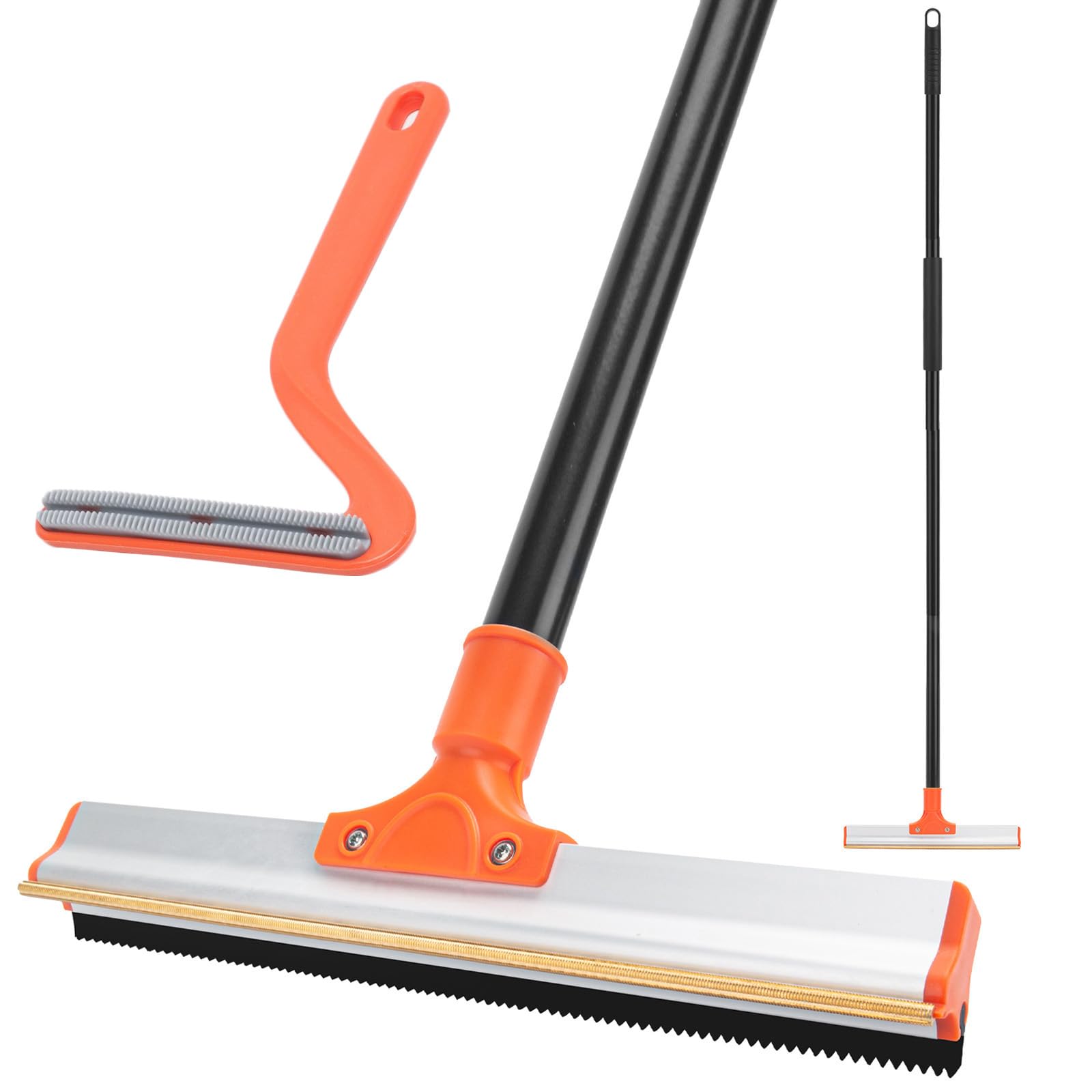 Photo 1 of *MISSING PARTS UNKNOWN*
Carpet Rake for Pet Hair Removal, 57'' Long Handle Dog and Cat Hair Remover Tool to Fluff Rug, Stair Carpets and Couch Cleaning Rake