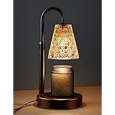 Candle Warmer Lamp with Timer Dimmable, Birthday Gifts for Women Mom, House Warming Gifts New Home Decor, Wax Melt Warmer for