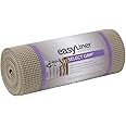 Duck Non-Adhesive Shelf Liner Select Grip EasyLiner, 12-inch x 20 Feet, Brownstone