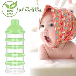 Accmor Formula Dispenser On The Go, 5 Compartments