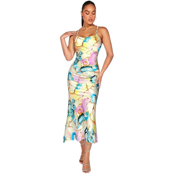 open lace back dress Amazon.com: Dress the Population Womens Gabriella Bodycon Midi Special  Occasion, Lemongrass Mult, X-Small US : Clothing, Shoes & Jewelry