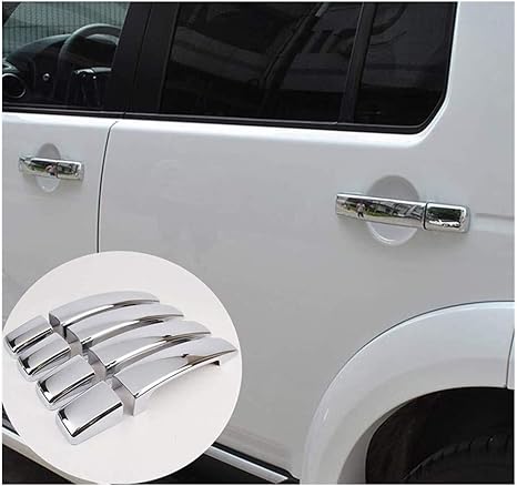 Amazon Co Jp Sch Sc 車 カーアクセサリ 自動車 部品 エクステリアドアハンドルカバーのサイドの交換外部ドアハンドル車光沢のあるドアハンドルデカールフレームトリムプロテクターカーアクセサリー 交換 修理 ホーム キッチン
