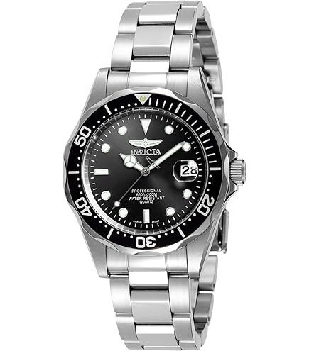 Invicta Relógio masculino 22416 Pro Diver, mostrador analógico