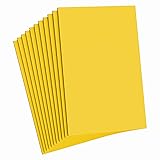 Do²ping Yellow Foam Sheets Crafts, 8.5x5.5 Inch