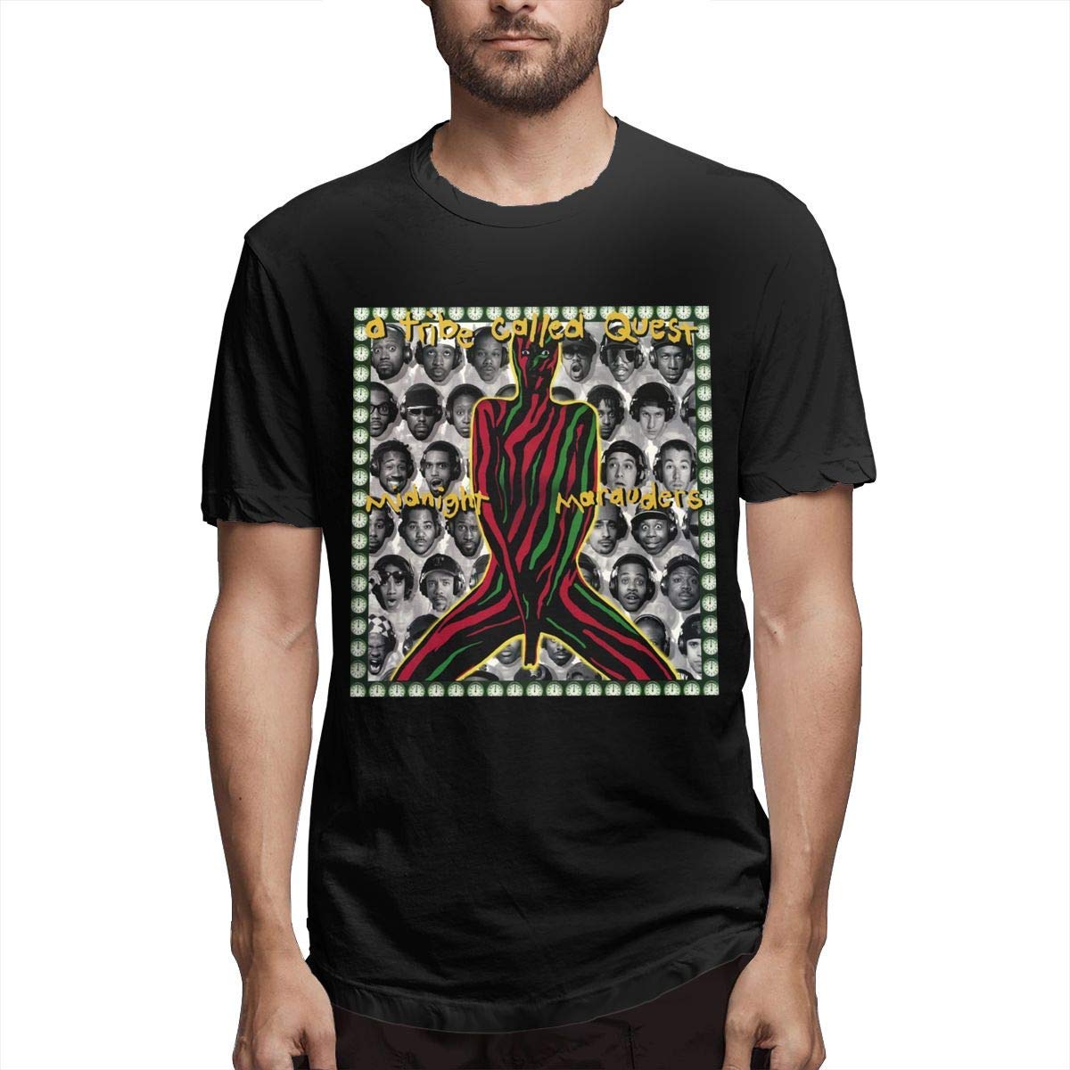 Macwe A Tribe Called Quest Midnight Marauders S Workout Short Sleeve Shirts Black
