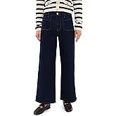 FRAME Women's Pixie Petite Le Slim Palazzo Modernist Pocket Jeans