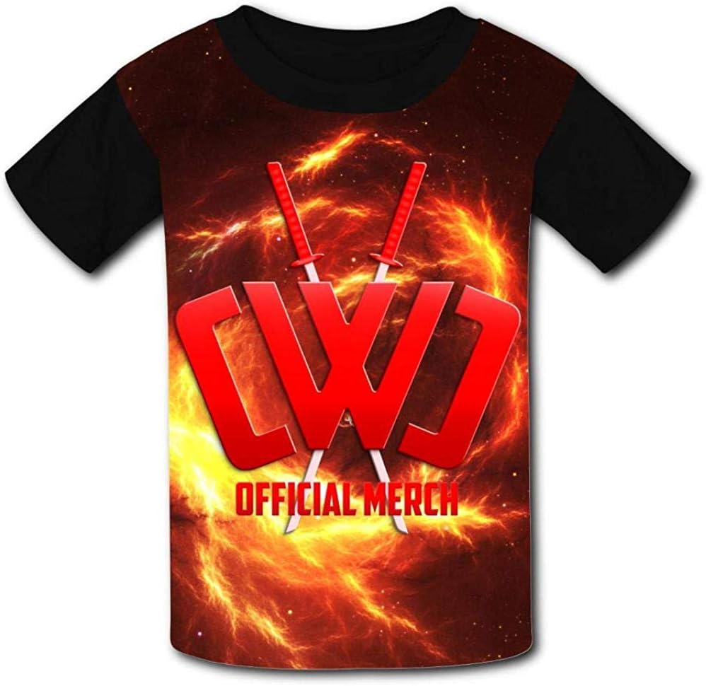 Kids O-Neck 3D Printing Chad-Wild-Clay-CWC Boys Girls Teenager Tee Shirt Children Youth T-Shirts
