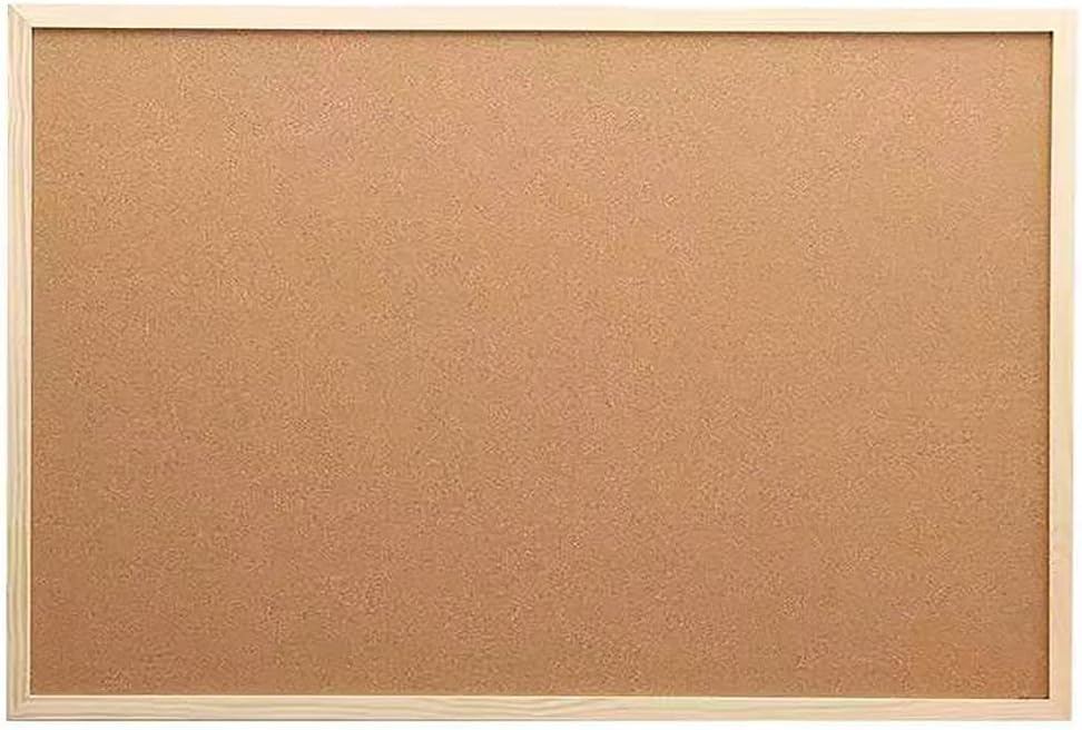 15 x 23 Inches Cork Board Memo Board Decorative Bulletin Board for Home, Office and School (15 x 23 Inches)