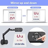 THUSTAND 8MP Visualiser Document Camera USB 4K A3 Light Dual Mics Mac Windows view 5