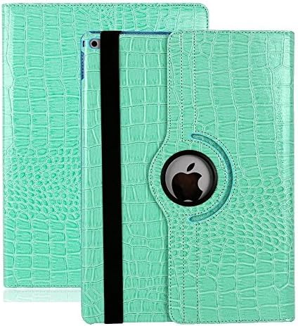 iPad Pro 12.9 2017 Case Cover,Avril Tian 360 Degrees Rotating Folio Stand Slim Screen Protective Smart Case Cover for Apple iPad Pro 12.9 inch 2017 Released Tablet (iPad Pro 12.9 2017, Blue)