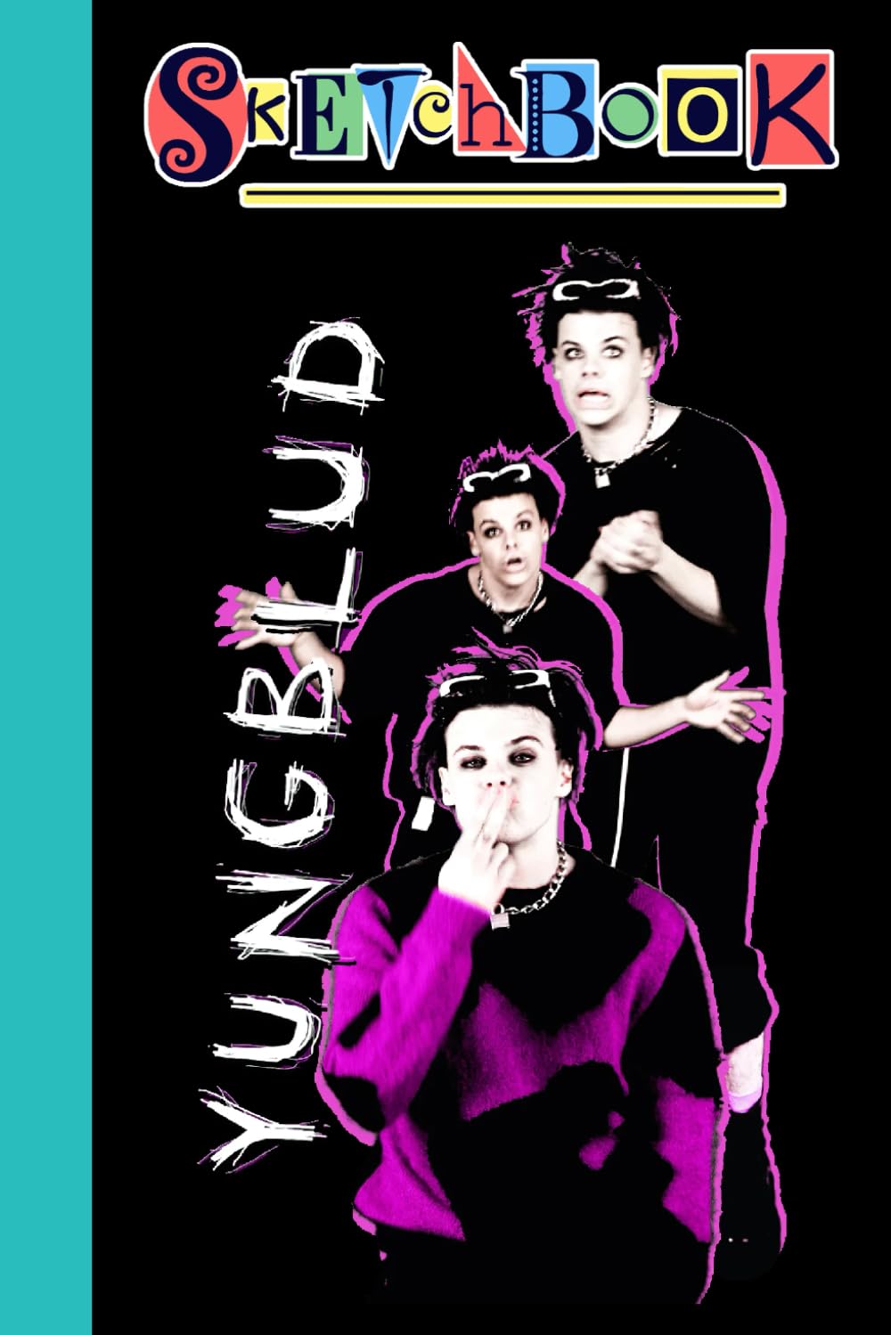 Yungblud Sketch Book for Fan Teen Men Women: Yungblud Notebook for Drawing Art | Blank Pages Sketchbook for Drawing Sketching and Notes | Gifts on all occasions in Work Office, Home, School, Event | 6x9 inches