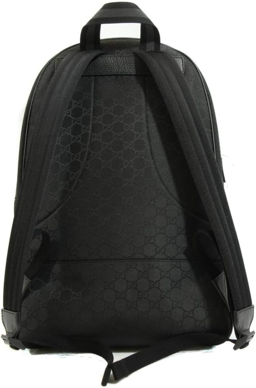 gucci slim backpack gg black